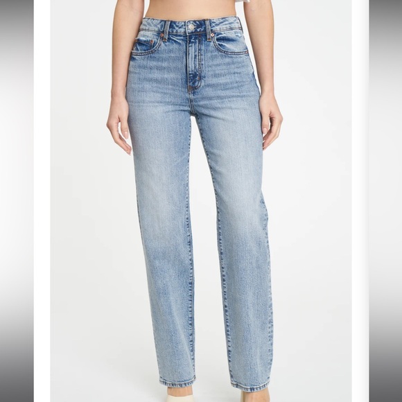 Daze Denim - Daze high-waisted, straight fitted, light wash jeans, size 24
